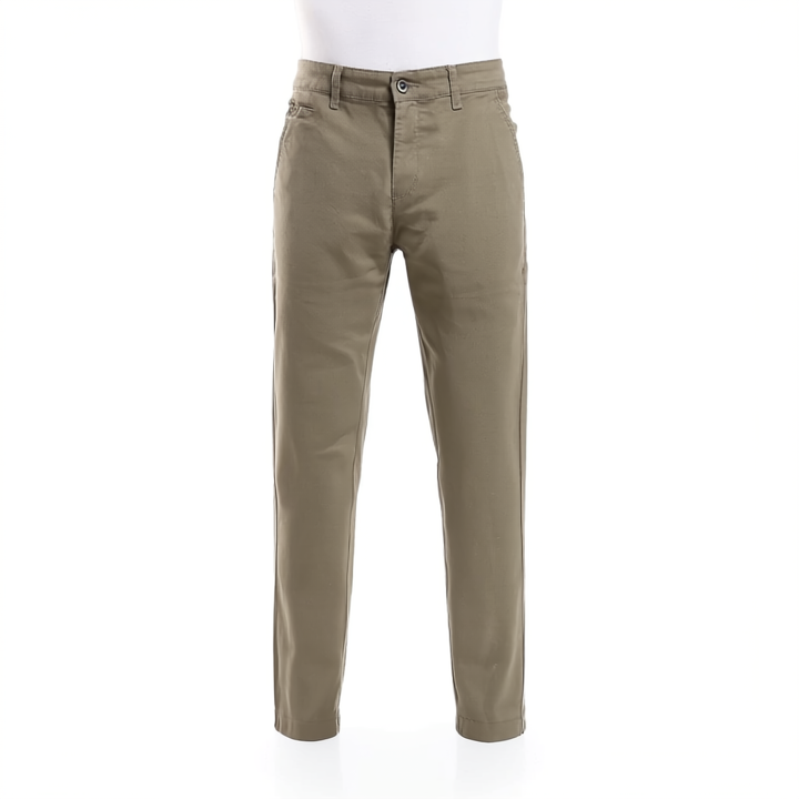 Baige Classic Gabardine Pants Men