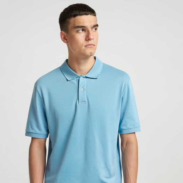 Light blue polo shirt - OLDR