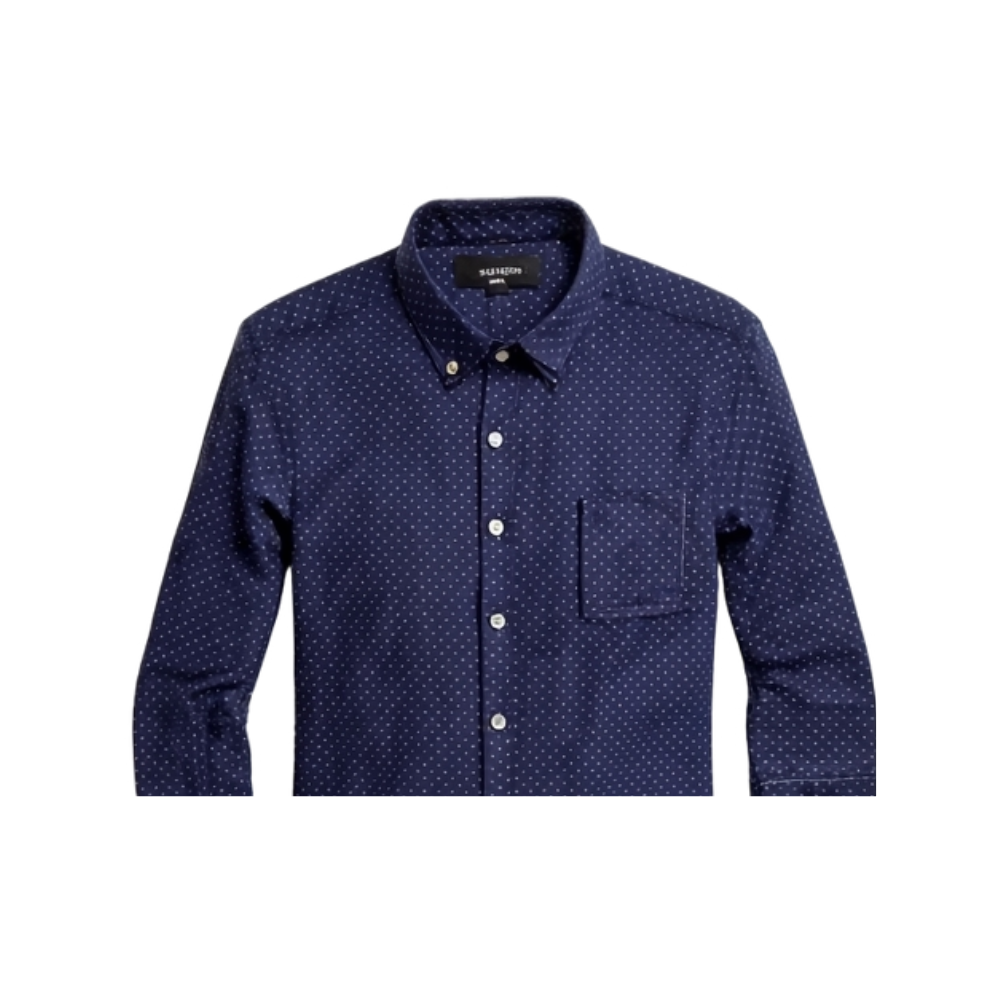 Navy long sleeve shirt