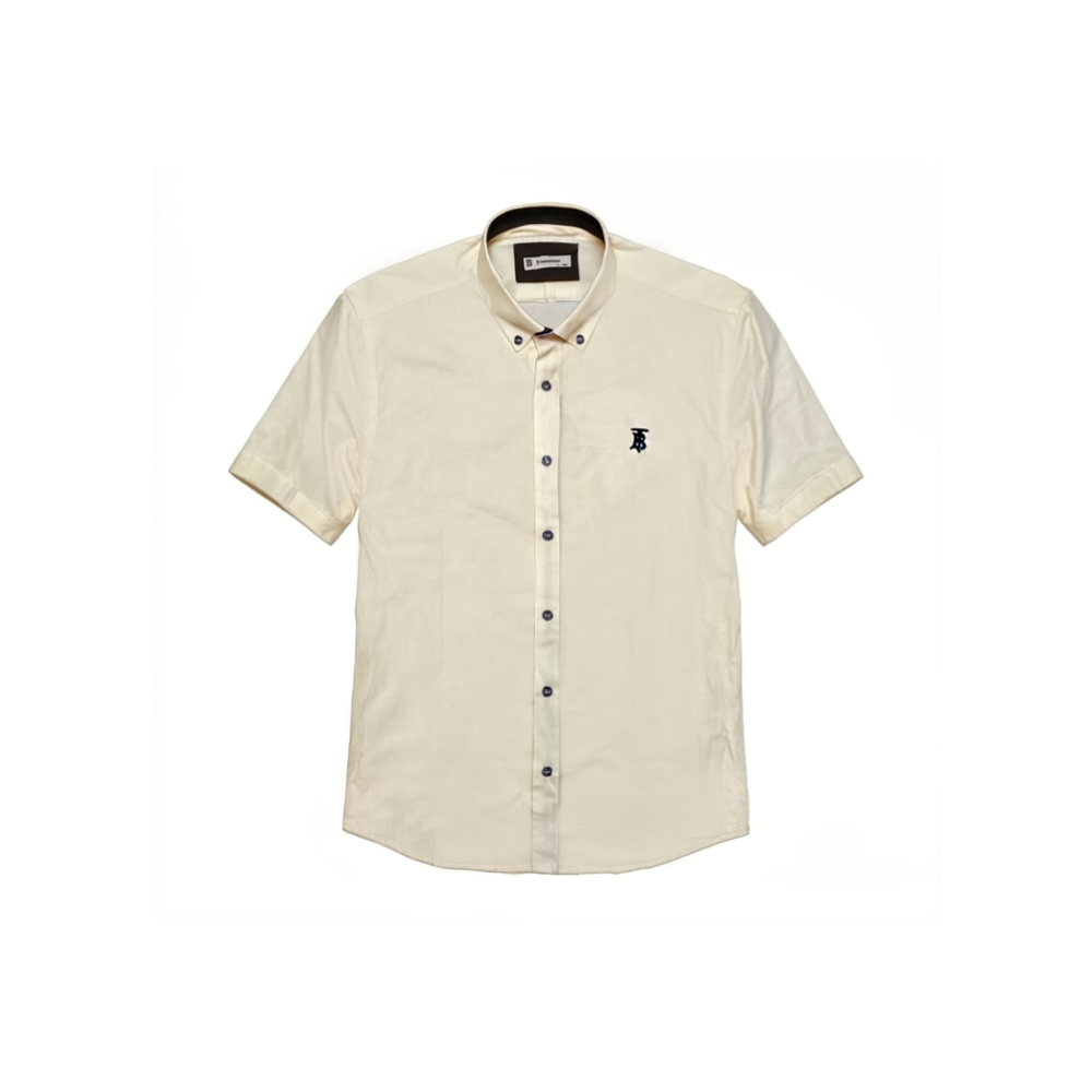 Cream Short Sleeve Shirt - OLDR