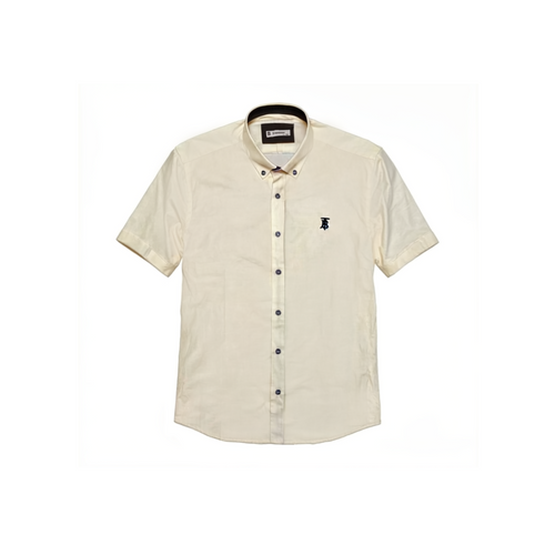 Cream Short Sleeve Shirt - OLDR