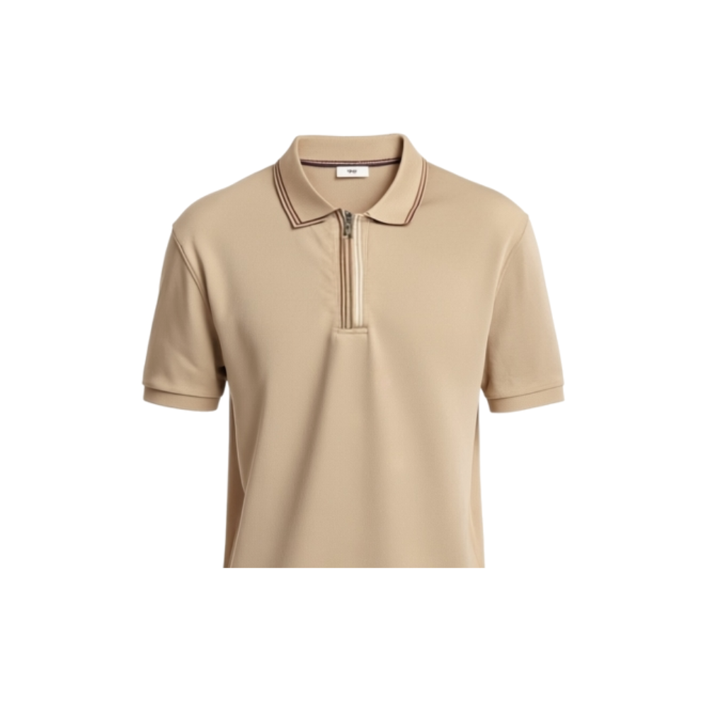 Khaki Polo shirt - OLDR