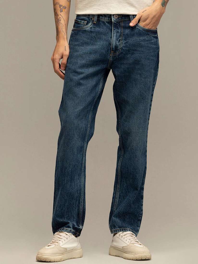 Relaxed Fit Heavy Fade men Jeans