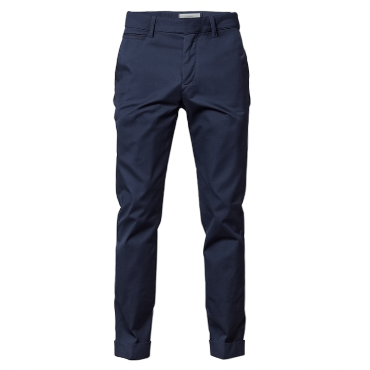 Navy Classic Gabardine Pants Men